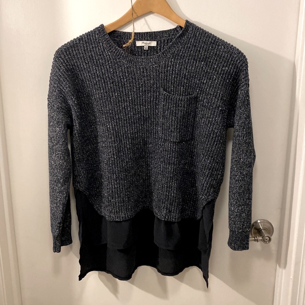Madewell Gray Sweater L